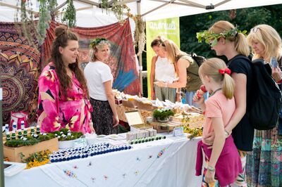 Aromajarmark na Bylinkovém festivalu